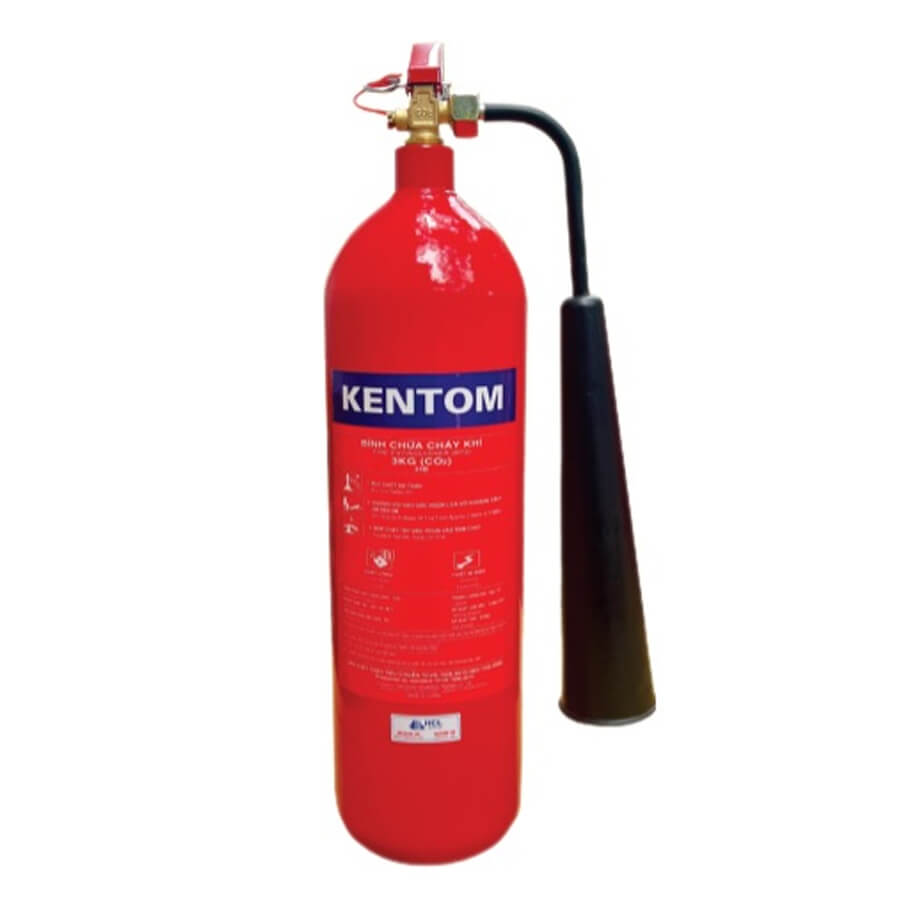 Bình chữa cháy bột CO2 5kg KENTOM MT5